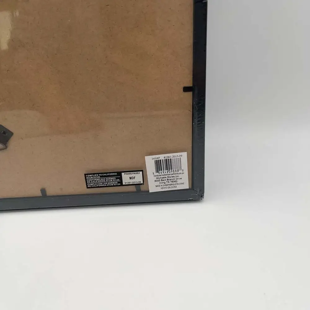 Studio Decor Michaels 25th Anniversary Shadowbox Frame for 4x6 Photo 9 in x 20 i